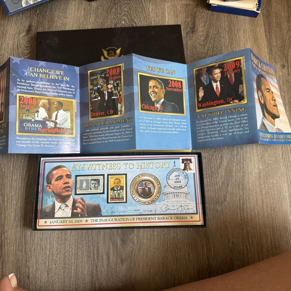 Obama Inauguration Memorabilia Set